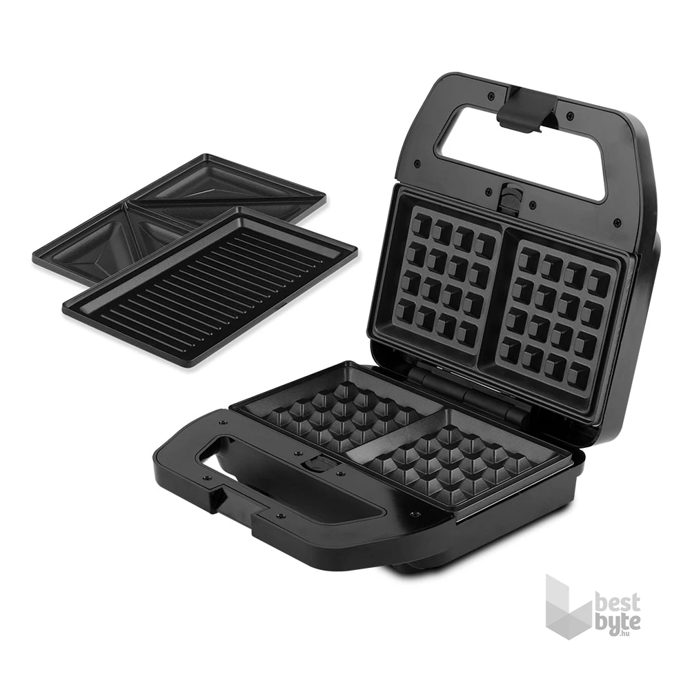 Berlinger Haus BH/9461 3in1 rózsaarany- fekete gorfi - grill - szendvicssütő