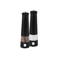 Berlinger Haus BH/9499 fekete- rózsaarany 2 részes elektromos só- és borsőrlő