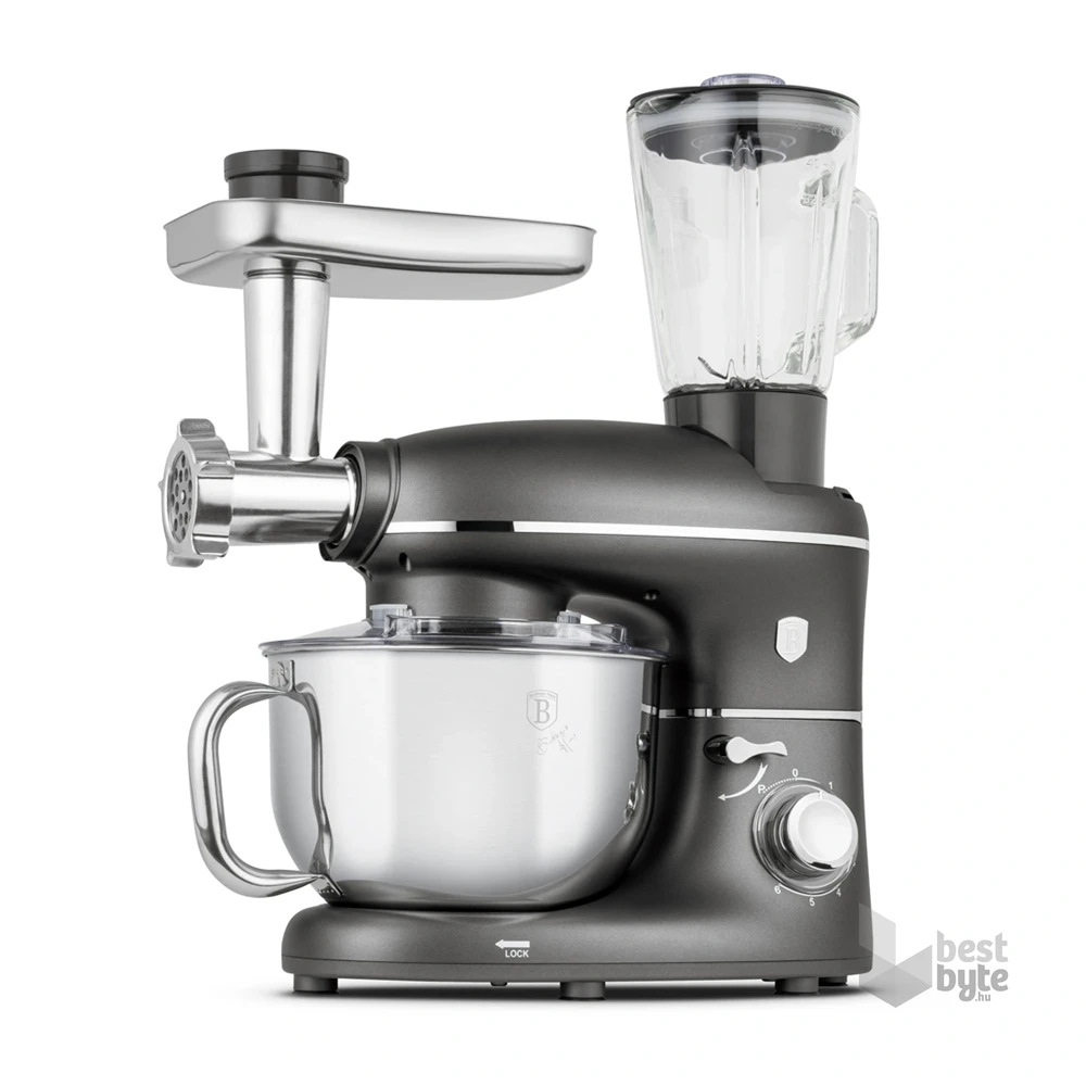 Berlinger Haus BH/9533 4in1 matt antracit multifunkcionális konyhai robotgép