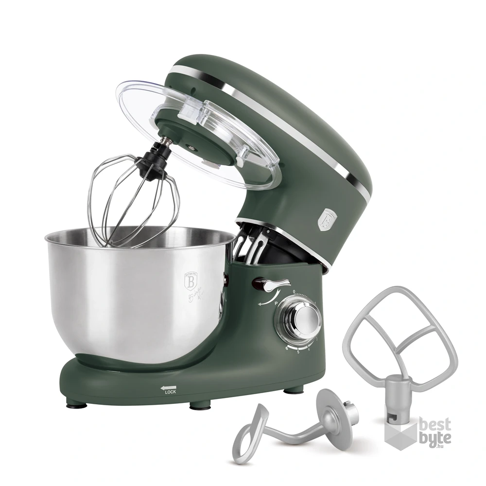 Berlinger Haus BH/9708 Matte Green Collection 1300W zöld konyhai robotgép