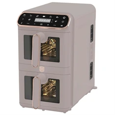 Berlinger Haus BH/9804 matt taupe 2x5,5 L forrólevegős sütő