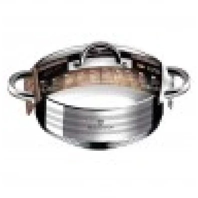Blaumann BL-1003A 3,75L Gourmet Line 24 cm fedővel alacsony lábas