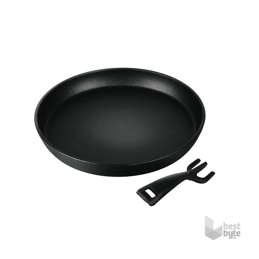 Berlinger Haus LP-BH-189 levehető nyéllel, 21 cm, fekete öntöttvas kerek grill sütőlap