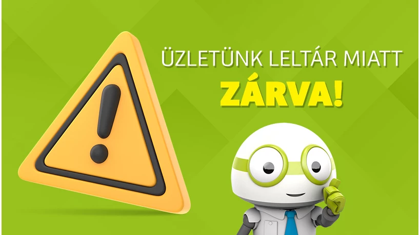 BestByte üzlet leltározás