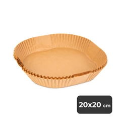 Bewello BW1020A olaj nélküli sütőhöz/ négyzet/ 20 cm-es/ 50 db / csomag sütőpapír