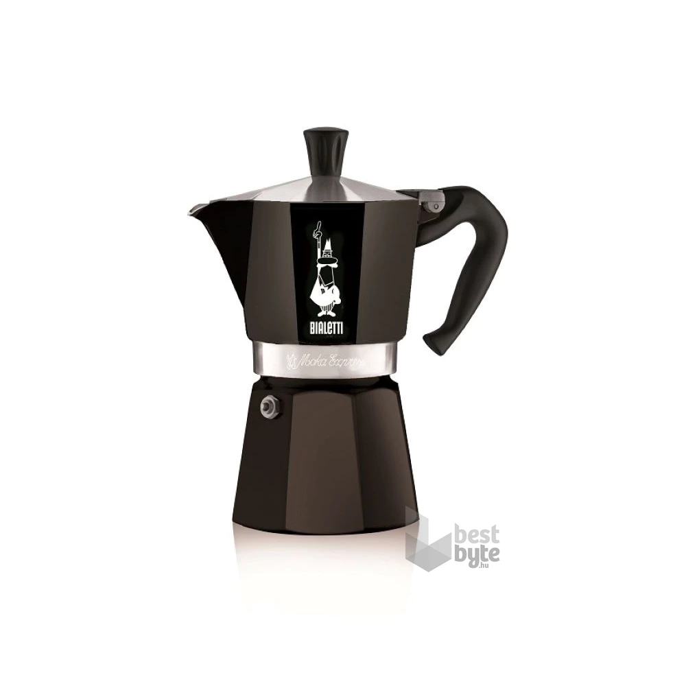 Bialetti 4953 Moka Express fekete 6 személyes kotyogós kávéfőző