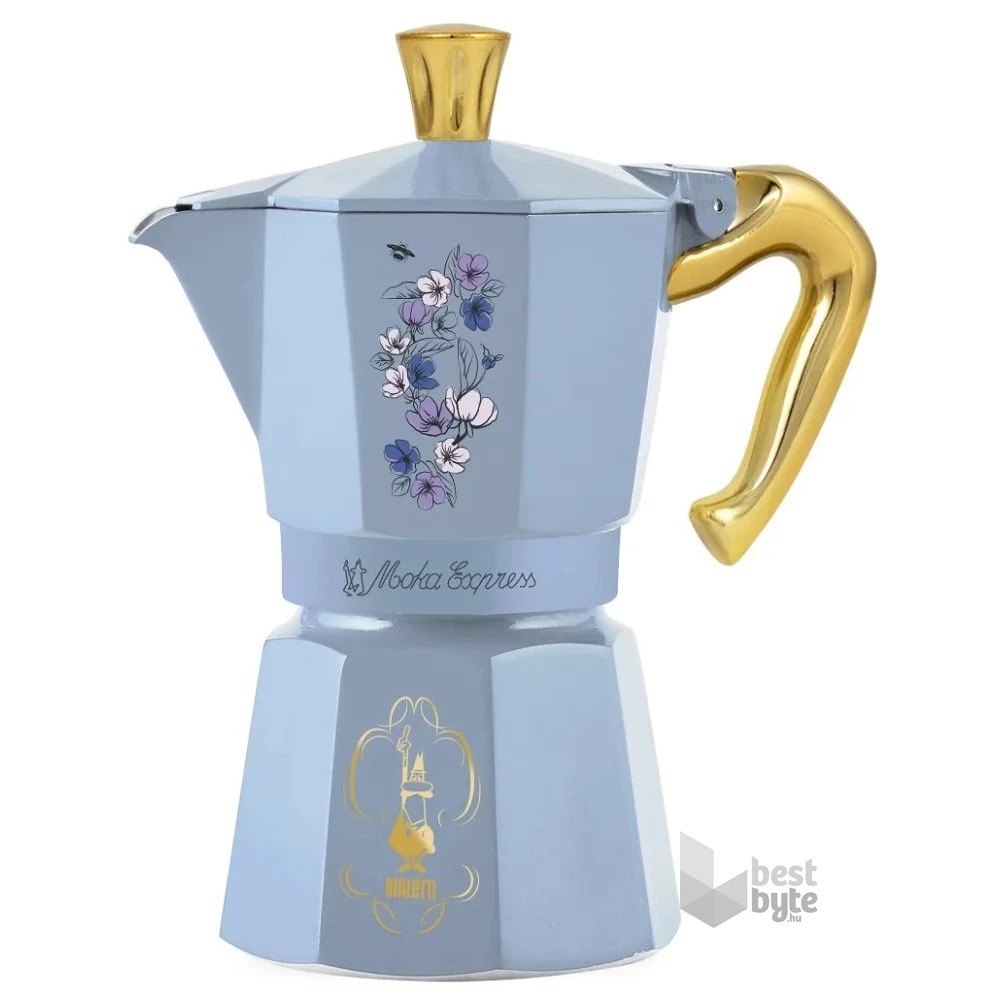 Bialetti Bridgerton Moka Express 6 adagos kotyogós kávéfőző