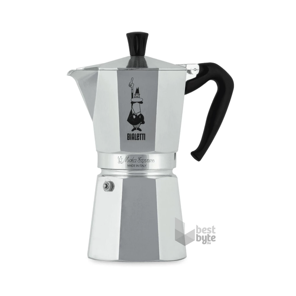 Bialetti Moka Express inox 18 személyes kotyogós kávéfőző