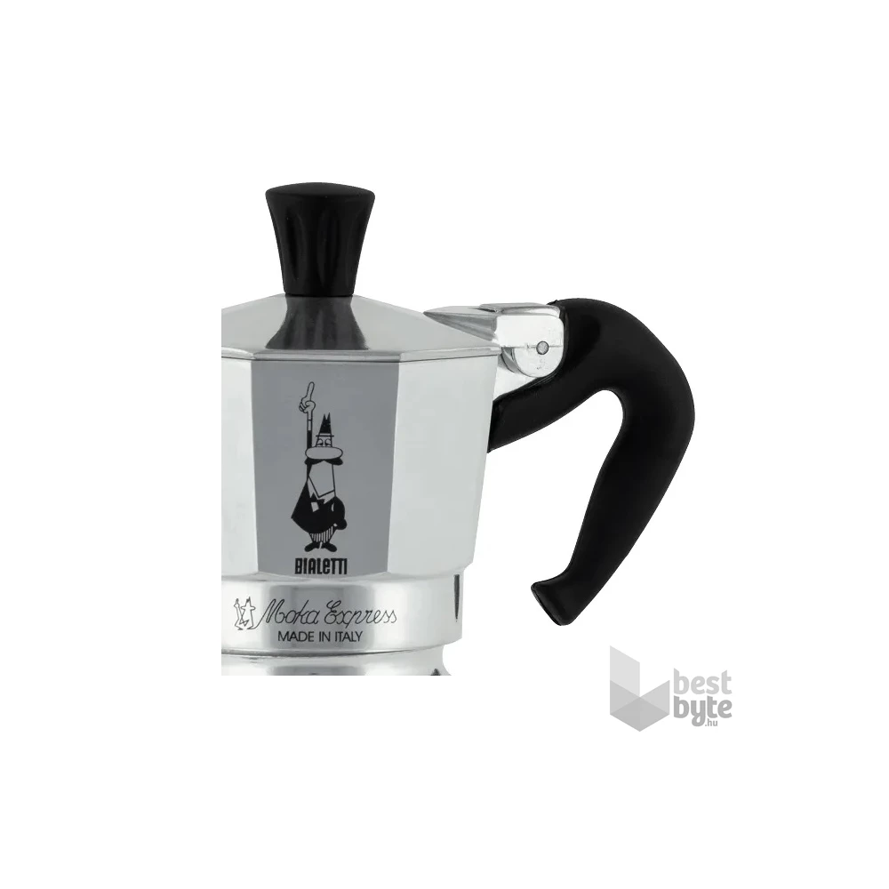 Bialetti Moka Express ezüst 3 személyes kotyogós kávéfőző