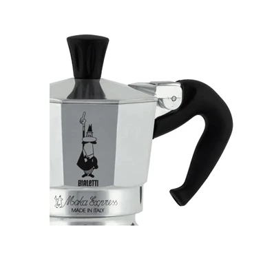 Bialetti Moka Express ezüst 3 személyes kotyogós kávéfőző