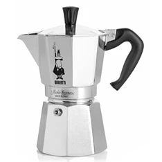 Bialetti Moka Express inox 2 személyes kotyogós kávéfőző