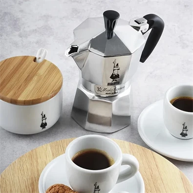 Bialetti Moka Express inox 6 személyes kotyogós kávéfőző