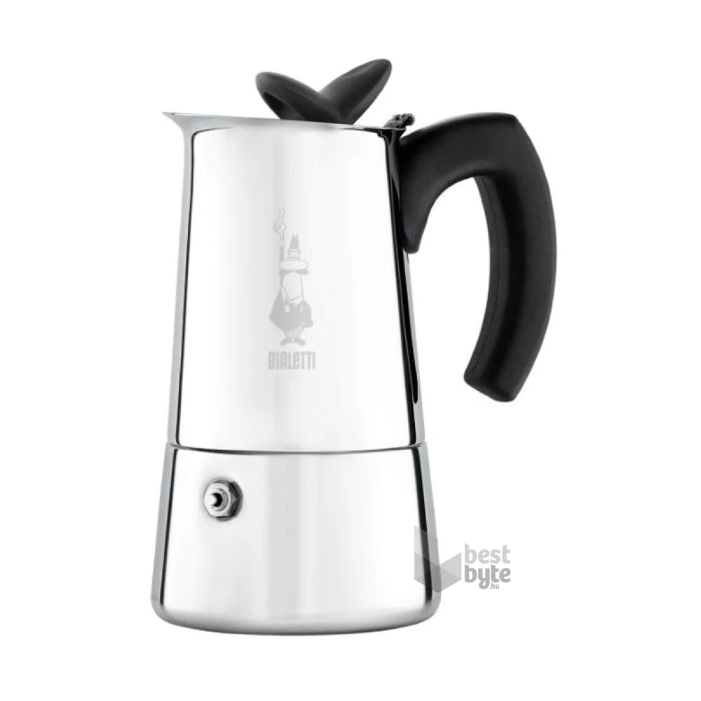 Bialetti Musa inox  4 személyes kotyogós kávéfőző