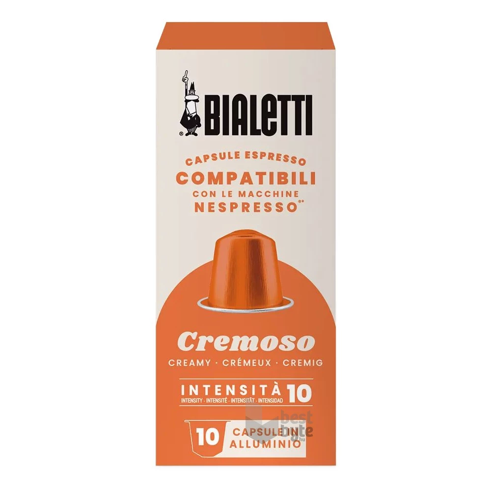 Bialetti Nespresso kompatibilis CREMOSO 10db kávékapszula