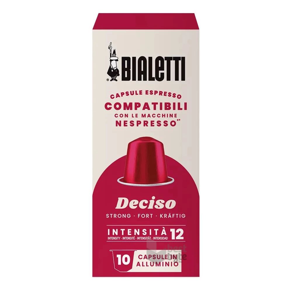 Bialetti Nespresso kompatibilis  DECISO 10db kávékapszula