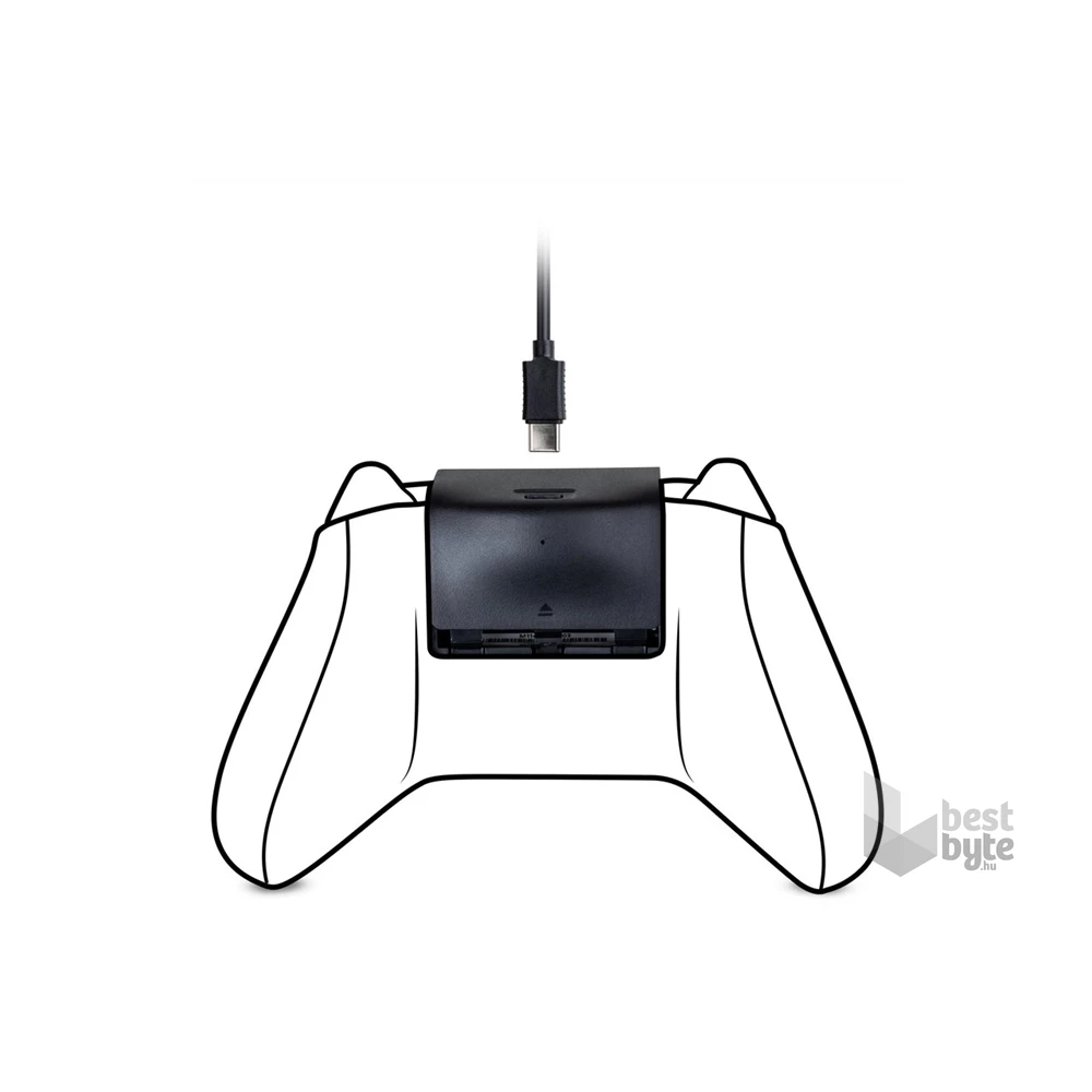 BigBen 2807371 Xbox Series X fekete tölthető kontroller akkumulátor + 3m USB kábel