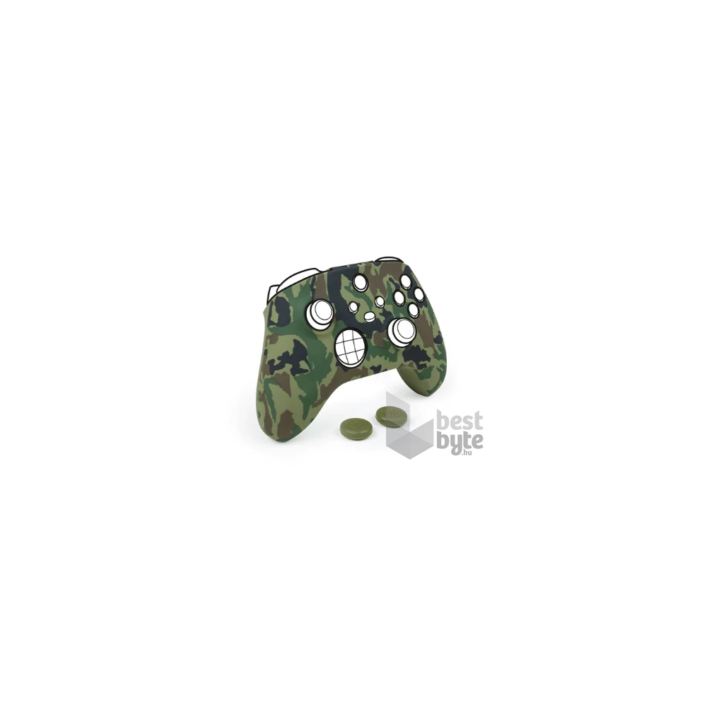BigBen 2807375 Xbox Series X Camo szilikon kontroller védő csomag