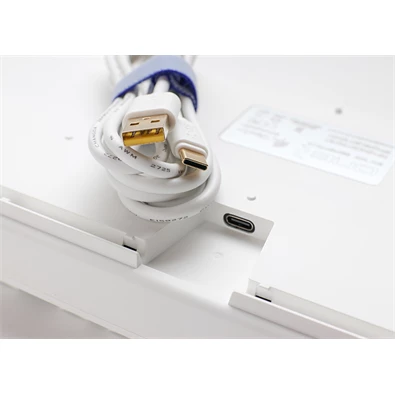 Billentyűzet Ducky ONE 2 RGB TKL MX Silent Red RGB LED Magyar (HU) Fehér