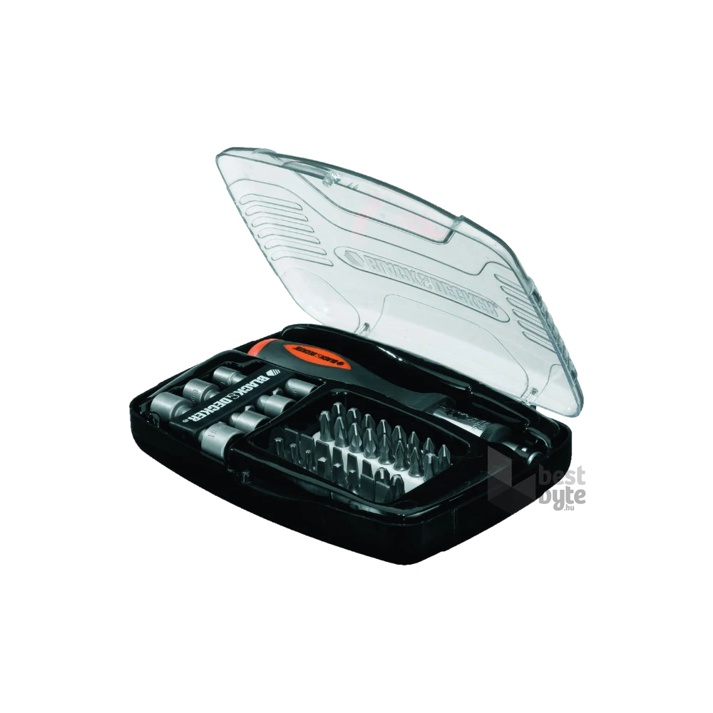 Black&Decker A7062-XJ 40 darabos racsnis csavarozó készlet