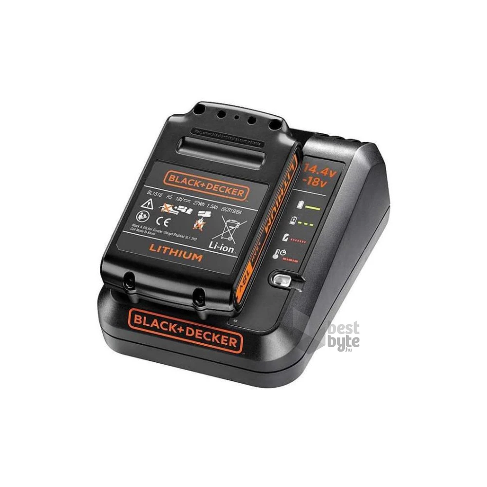 Black&Decker BDC1A Li-Ion 18V akkumulátor töltő