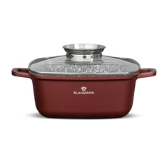Blaumann BL-4091 Cerastone Collection 22 cm-es négyzet alakú edény fedővel