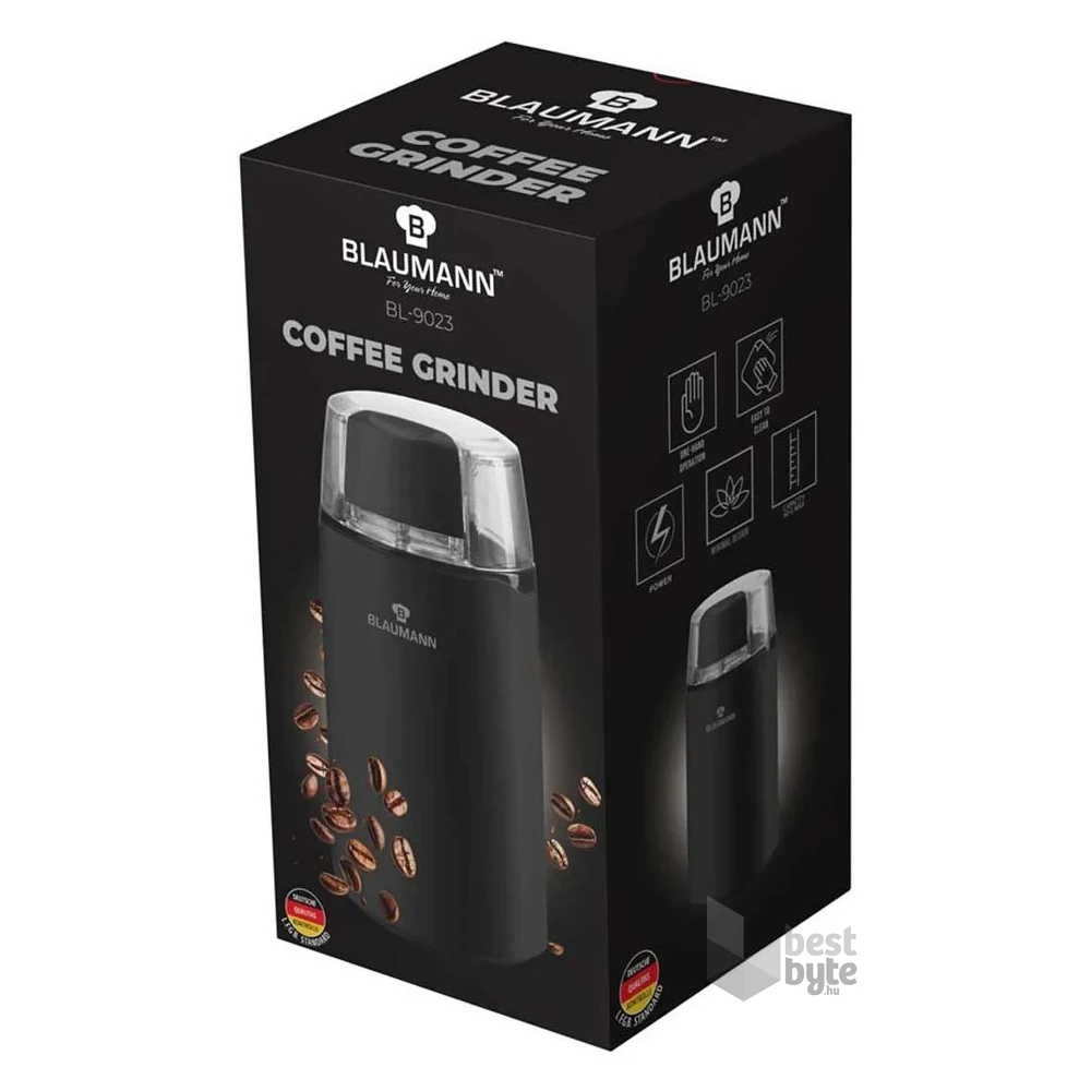 Blaumann BL-9023 fekete kávédaráló 200W, 60g