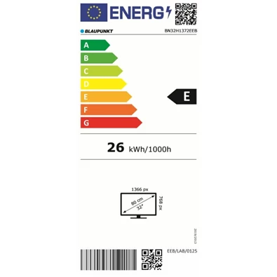 Blaupunkt BN32H1372EEB 80cm-es HD LED TV