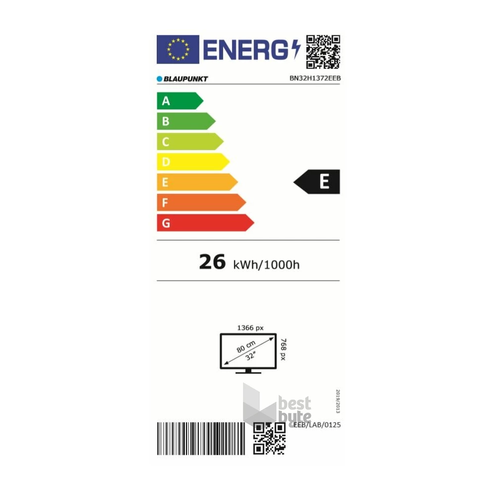 Blaupunkt BN32H1372EEB 80cm-es HD LED TV