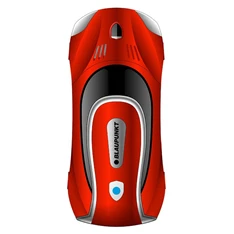 Blaupunkt Car 1,8" piros kártyafüggő mobiltelefon + Hello Kártyás Expressz csomag