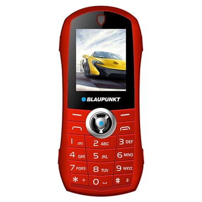 Blaupunkt Car 1,8" piros kártyafüggő mobiltelefon + Hello Kártyás Expressz csomag