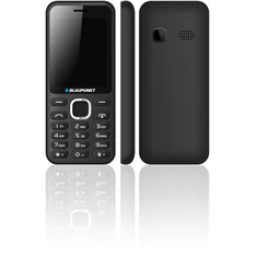 Blaupunkt FM 02 2,4" Dual SIM fekete kártyafüggő mobiltelefon + Hello Kártyás Expressz csomag