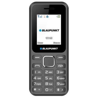 Blaupunkt FS 04 1,8" szürke kártyafüggő mobiltelefon + Hello Kártyás Expressz csomag