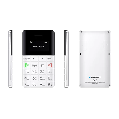 Blaupunkt FXS 01 0,96" 2G fehér mobiltelefon