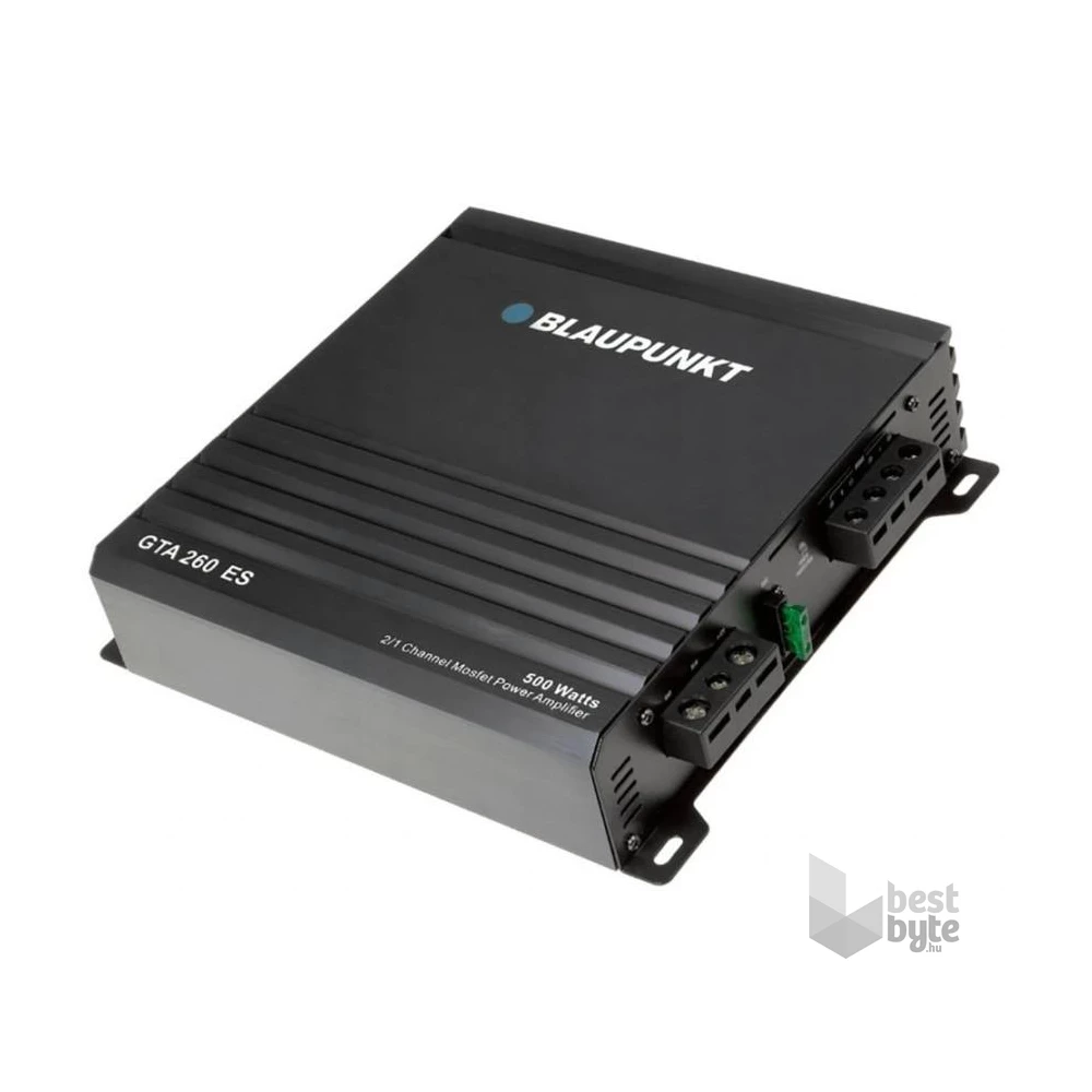 Blaupunkt GTA 260ES 500W 2/1 csatornás autóhifi erősítő