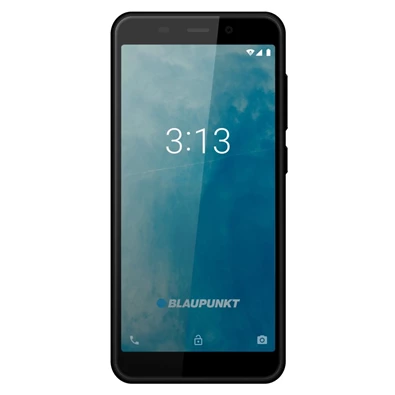 Blaupunkt SM 02 1/8GB DualSIM Telenor kártyafüggő okostelefon - fekete (Android)