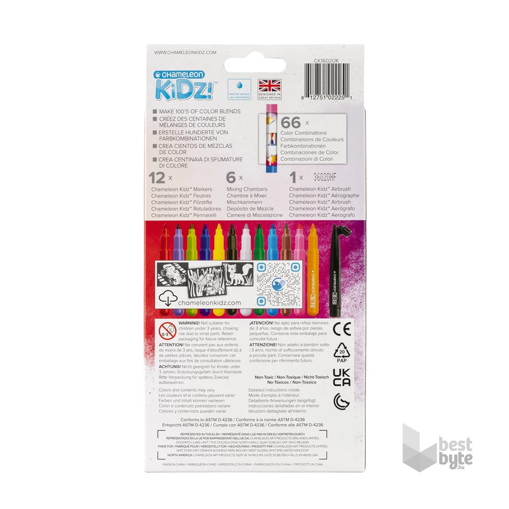 Blendy Pens Blend & Spray szett 12db filctoll