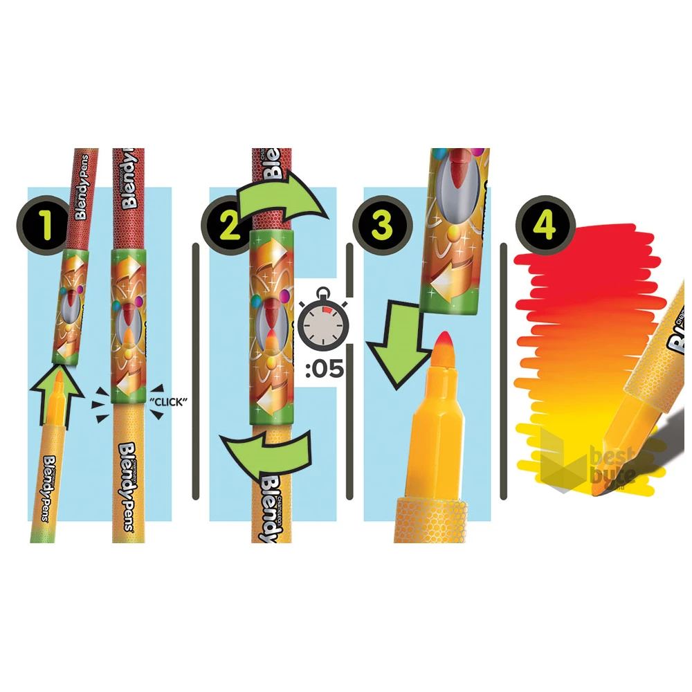 Blendy Pens Blend & Spray szett 12db filctoll