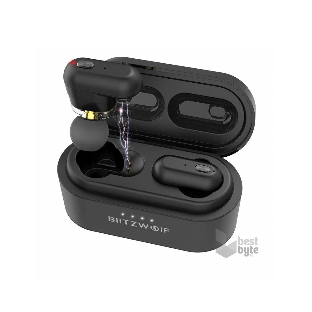 BlitzWolf BW-FYE7 True Wireless Bluetooth fekete fülhallgató