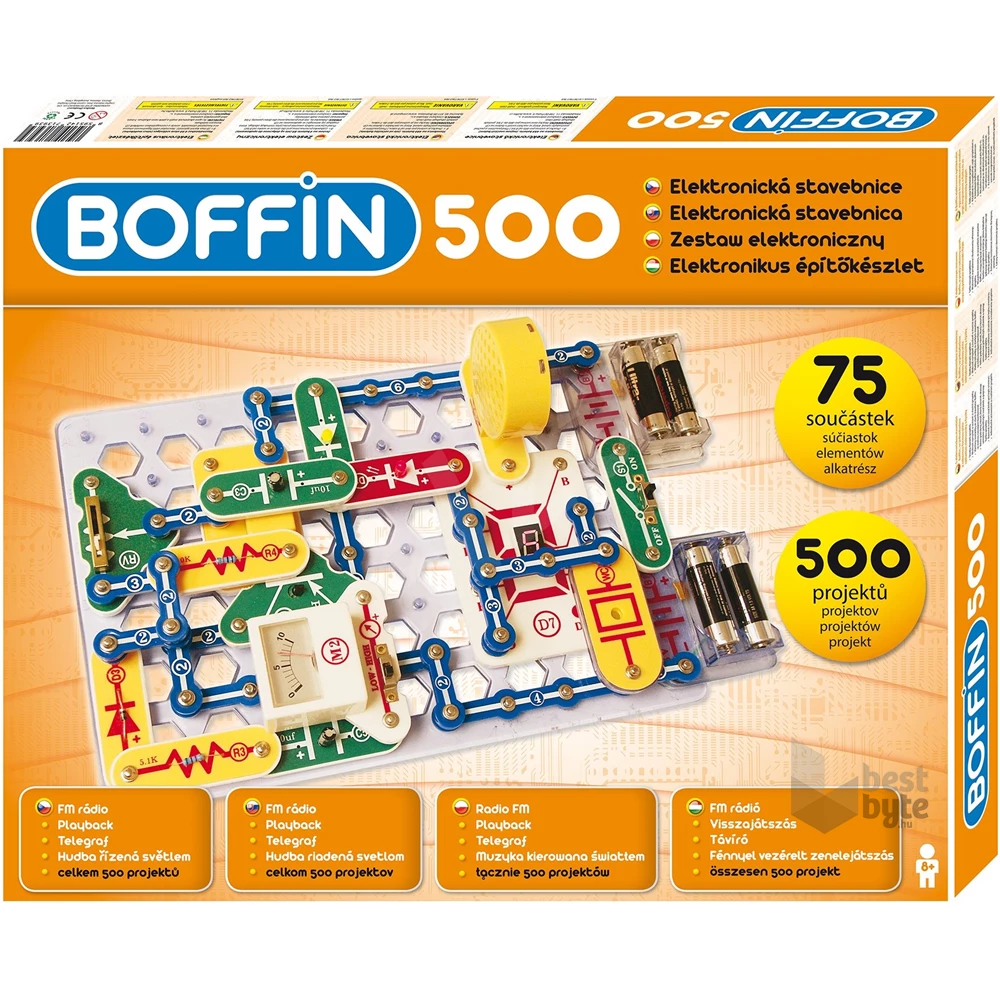 Boffin 500 elektronikus építőkészlet