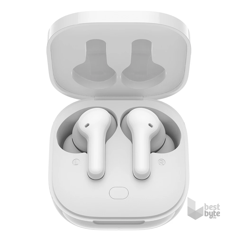 Boompods Bassline Compact True Wireless Bluetooth fehér fülhallgató