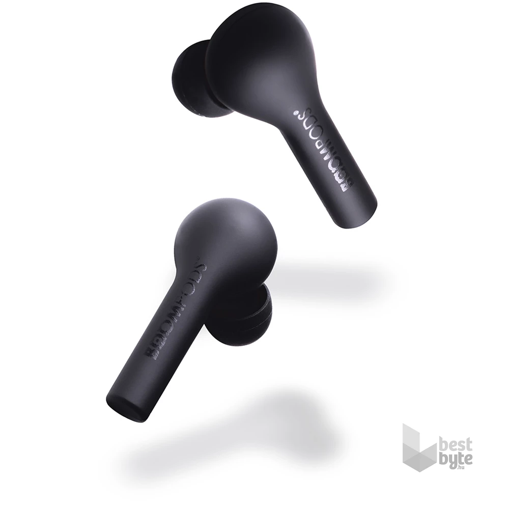 Boompods Bassline True Wireless Bluetooth fekete fülhallgató