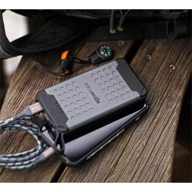 Boompods Powerboom X Waterproof szürke 10 000 mAh vízálló powerbank