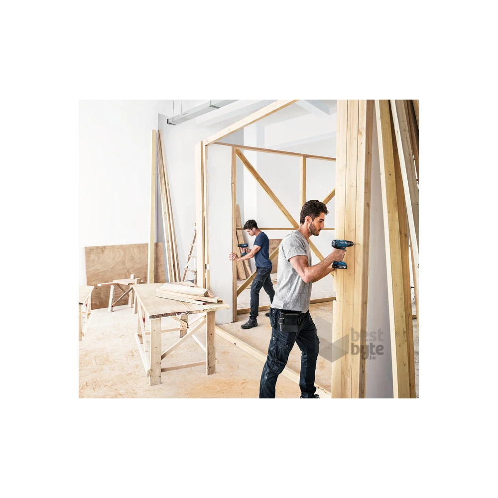 Bosch 06019F8307 GSB 180-Li Professional 2x2Ah kofferben akkus ütvefúró-csavarozó