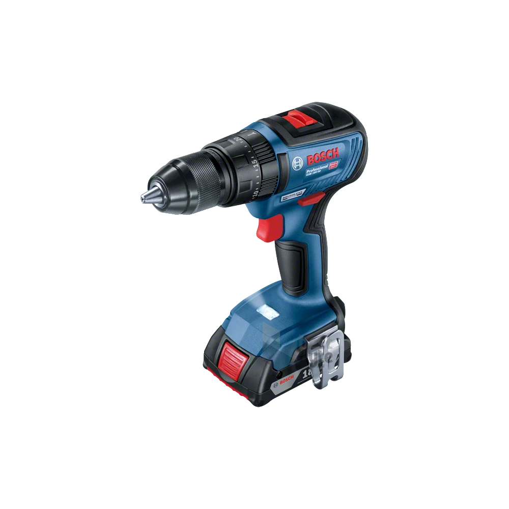 Bosch 06019H5100 GSB 18V-50 Professional 2x2Ah kofferben akkus ütvefúró-csavarozó