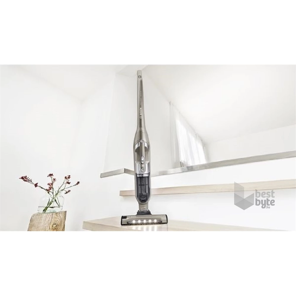 Bosch BBH3ALL23 Flexxo Gen2 2 az 1-ben metál-fahéjbarna vezeték nélküli álló porszívó