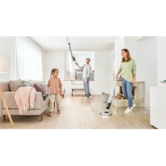 Bosch BBH3ALL28 Flexxo Gen2 2 az 1-ben fehér-ezüst vezeték nélküli álló porszívó