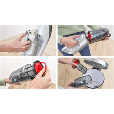 Bosch BBH3ALL28 Flexxo Gen2 2 az 1-ben fehér-ezüst vezeték nélküli álló porszívó