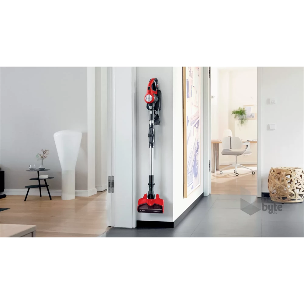 Bosch BBS711ANM Unlimited 7 ProAnimal vörös akkumulátoros álló porszívó