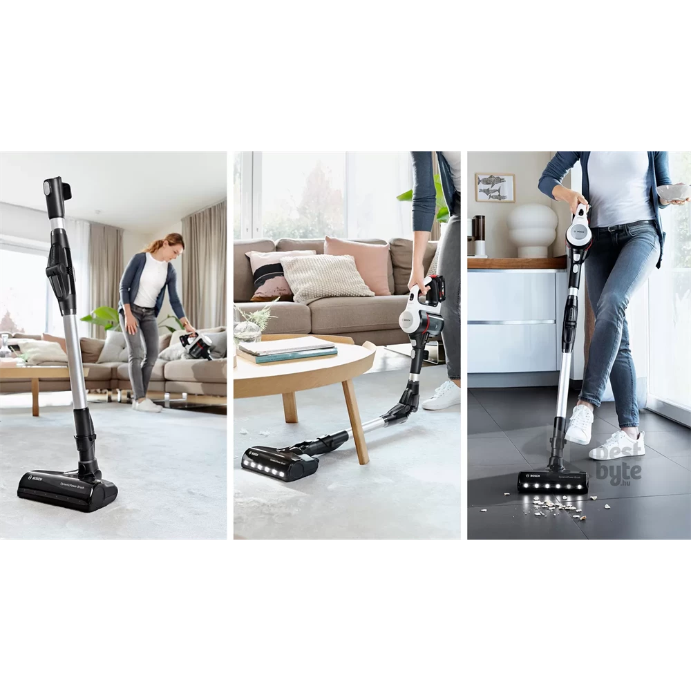 Bosch BBS711W Unlimited 7 fehér akkumulátoros álló porszívó