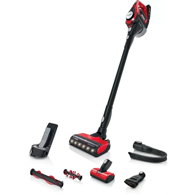 Bosch BBS8214PET Unlimited Gen2 ProAnimal vörös vezeték nélküli álló porszívó